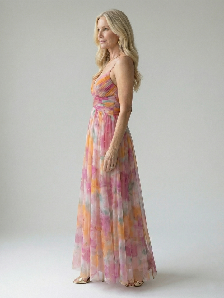 Isel | Abito Maxi Wrap Morbido