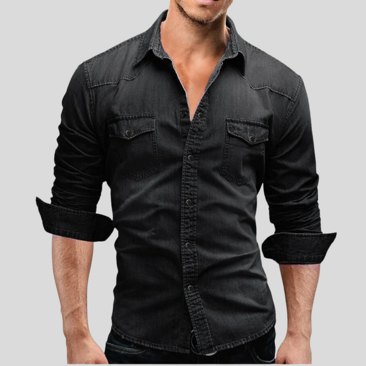 Lenoir™ - Chemise en denim au style moderne