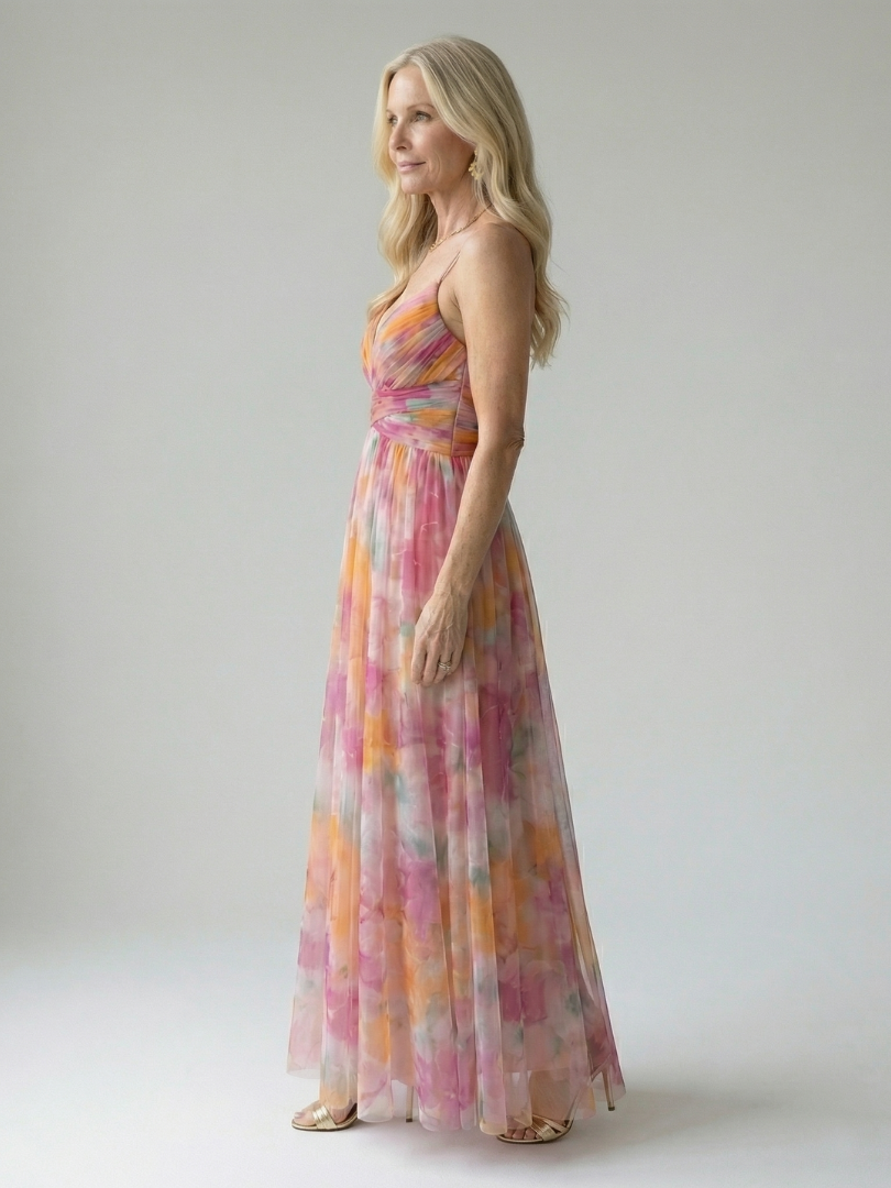 Isel | Abito Maxi Wrap Morbido