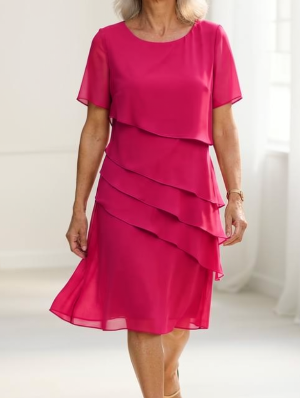 Linda • Vestito Elegante con Volant