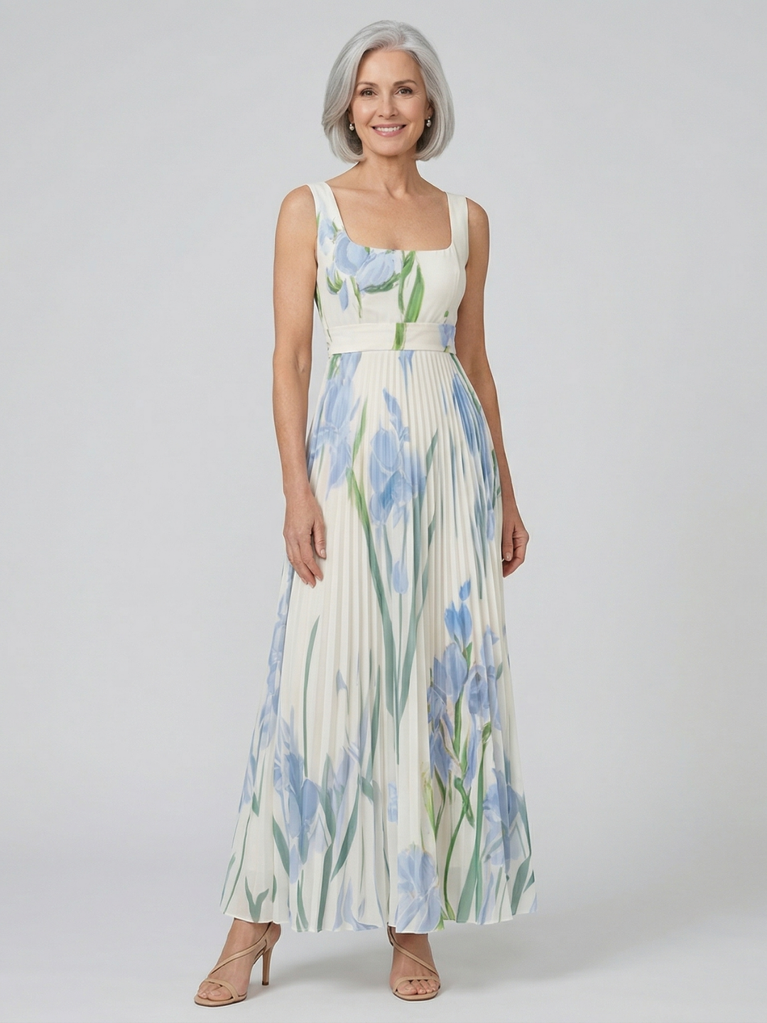 Vestito Maxi A-Line Floreale Harper