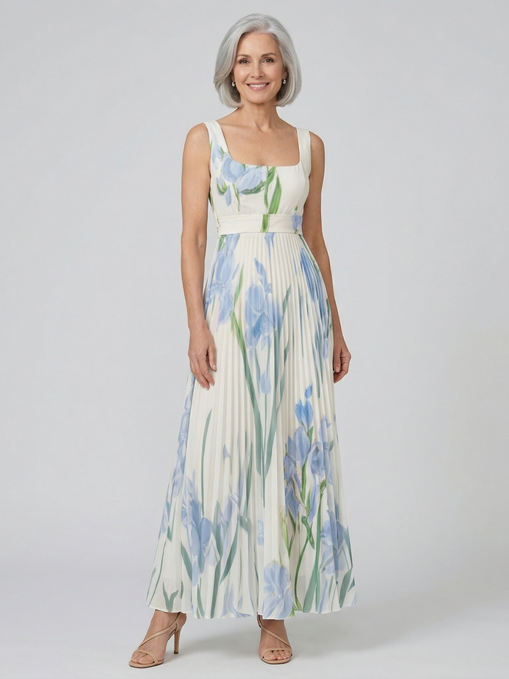 Abito Maxi A-Line Floreale Harper