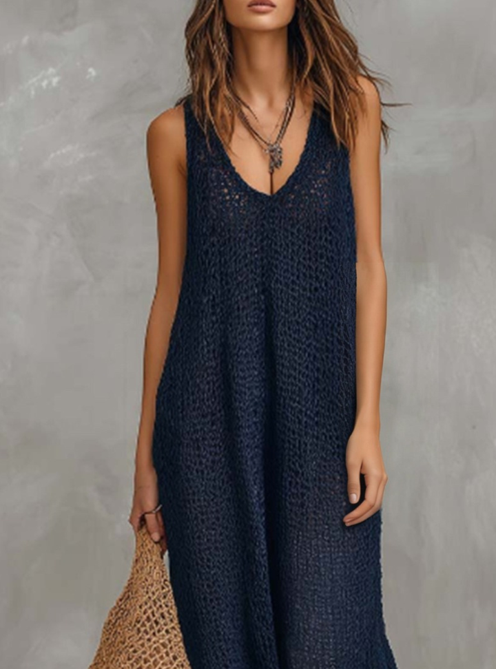 Abito Maxi Patchwork Bohemien