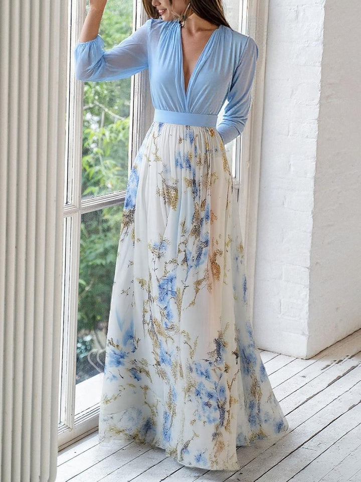 Zara | Abito Maxi Floreale Elegante