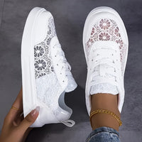 Sneakers sportive da donna in rete