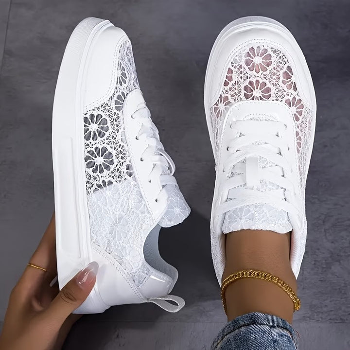 Sneakers sportive da donna in rete
