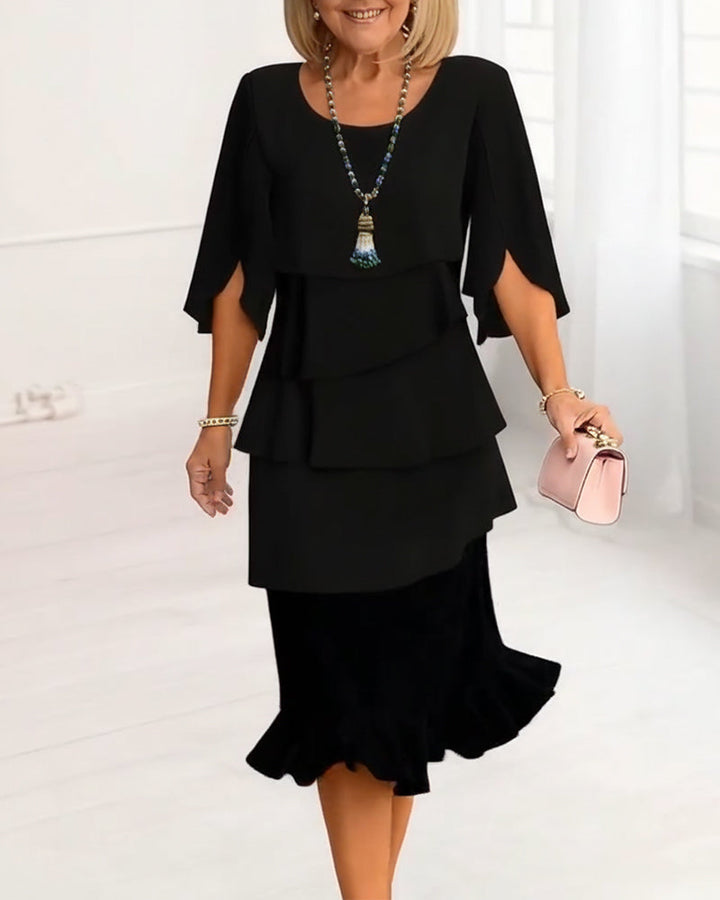 Patricia • Vestito Elegante con Volant