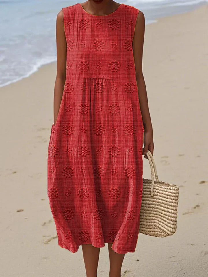 Beatrice - Vestito Elegante Senza Maniche con Tasche