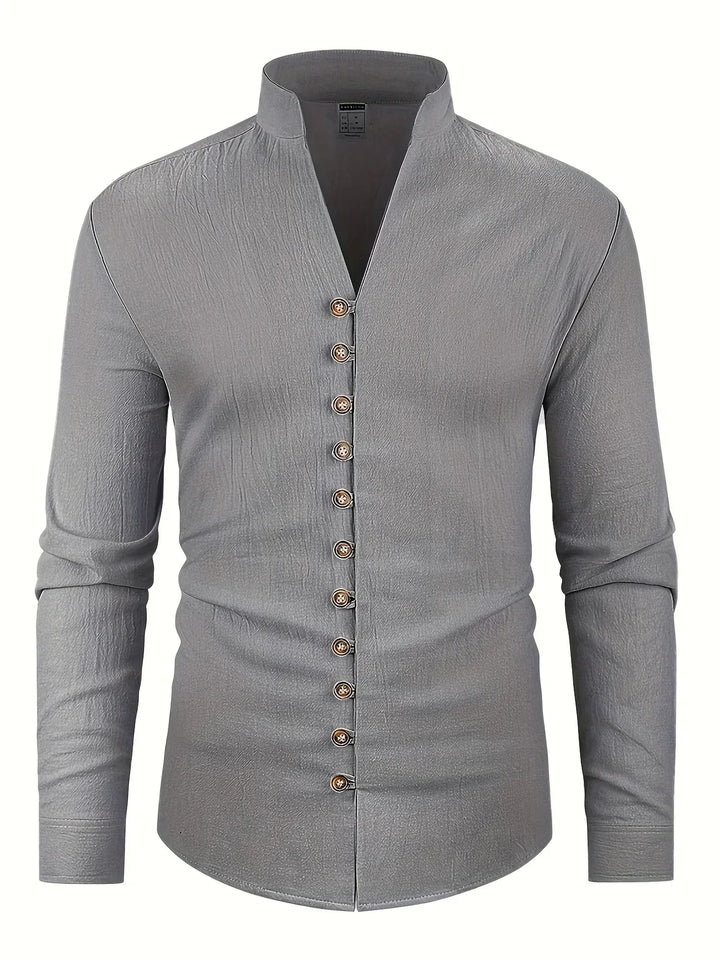 Lenoir™ | Chemise légère en coton à manches longues