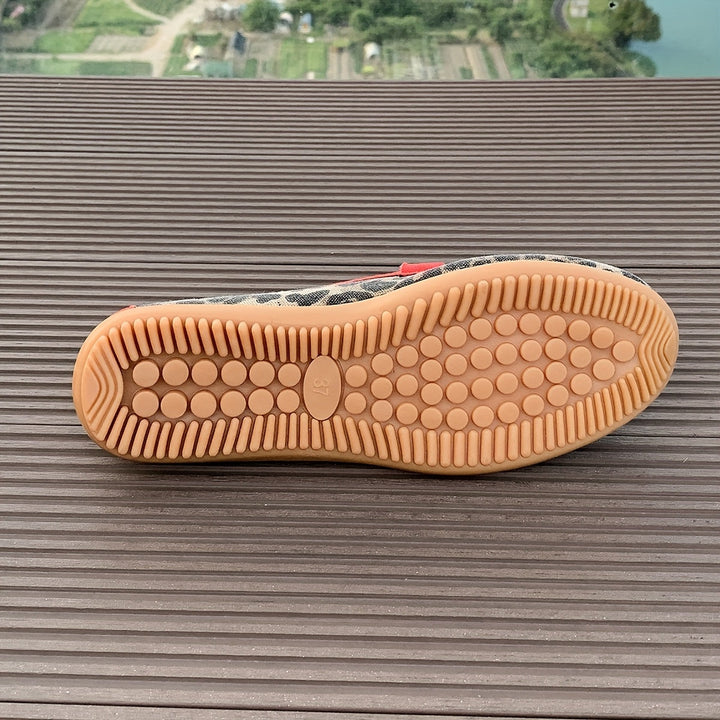 Aimee™ | Mocassino Leopardo Rosso