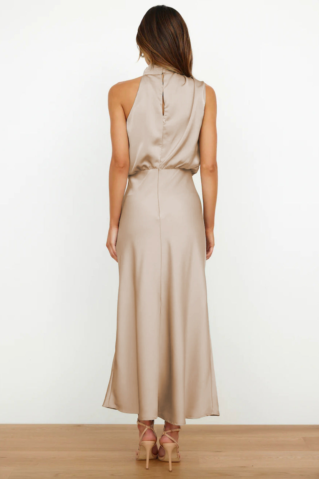 Violeta | Vestito Drappeggiato Sahara