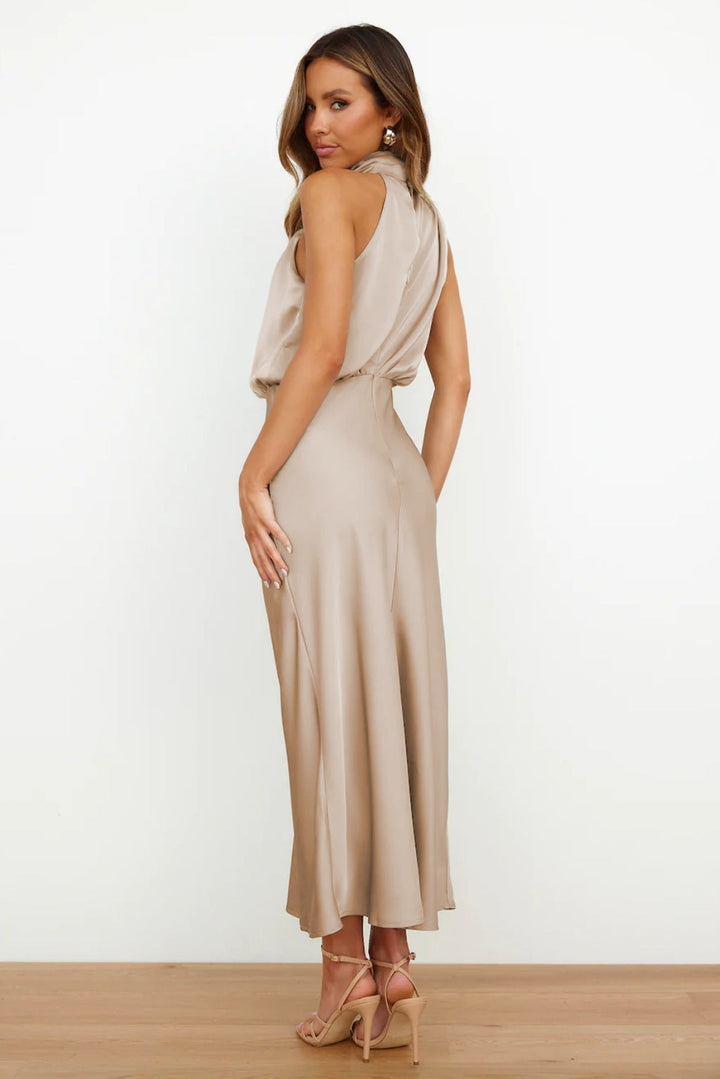 Violeta | Vestito Drappeggiato Sahara