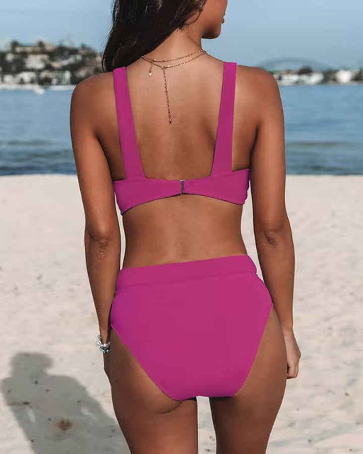 Hilde - Costume da Bagno a Vita Alta Unito