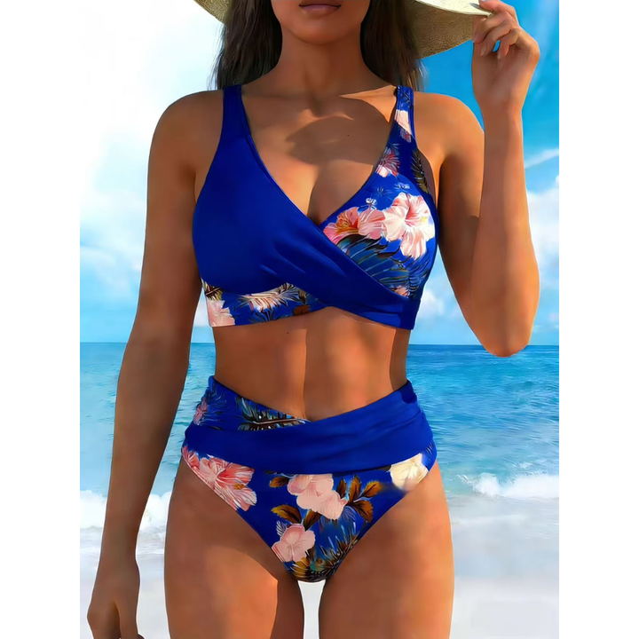 Sisi | Bikini con Fascia Anteriore e Vita Alta
