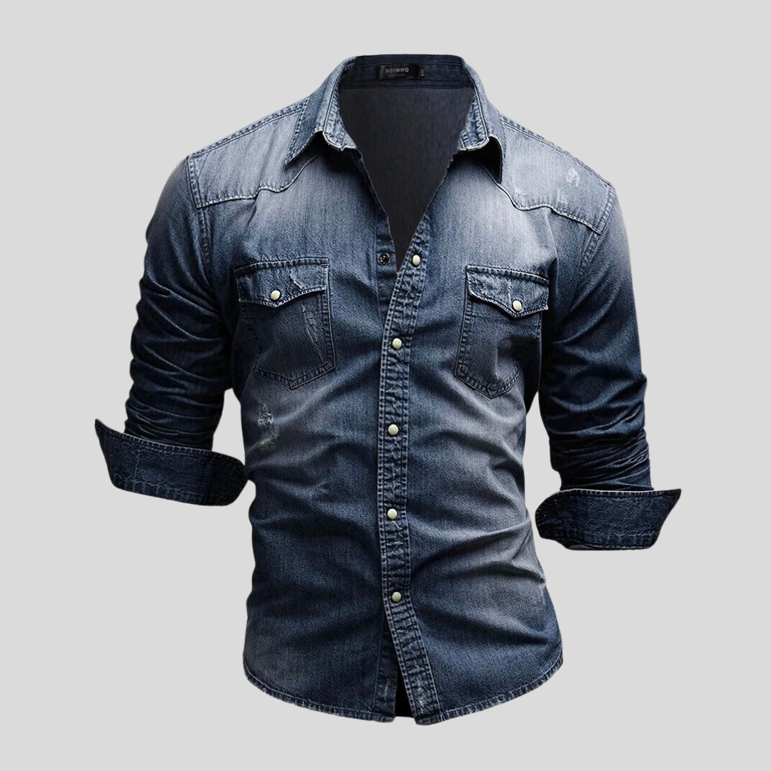 Lenoir™ - Chemise en denim au style moderne