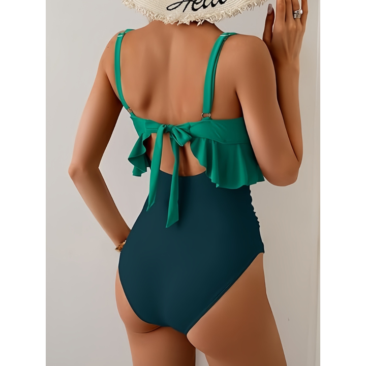 Lieke | Costume da bagno con controllo della pancia e cut-out
