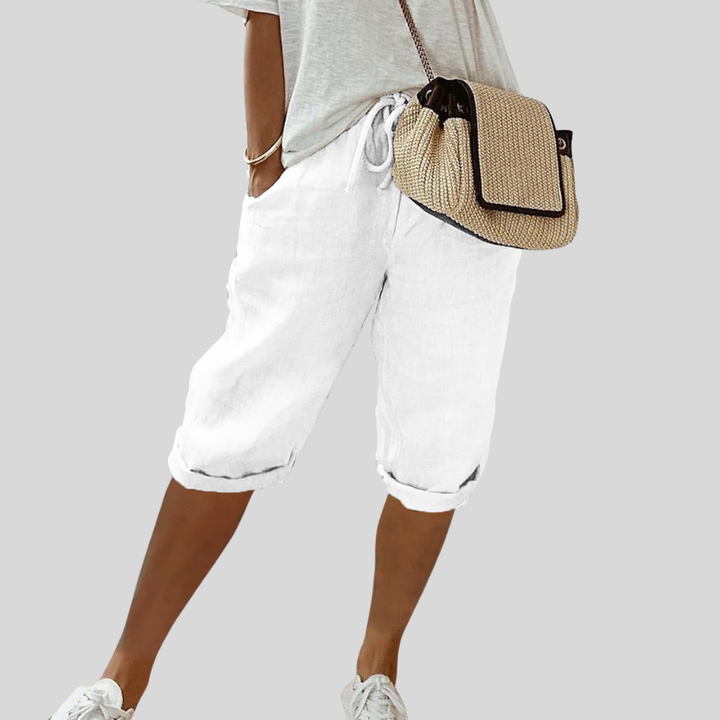 Pantaloni Corti Fluidi ed Eleganti