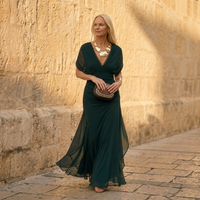 Sienna | Vestito Verde Elegante
