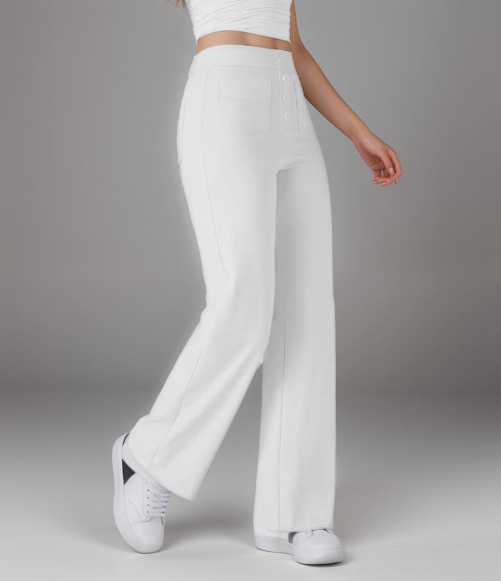 NOMI™ | Pantalone elasticizzato a vita alta | 1+1 GRATIS