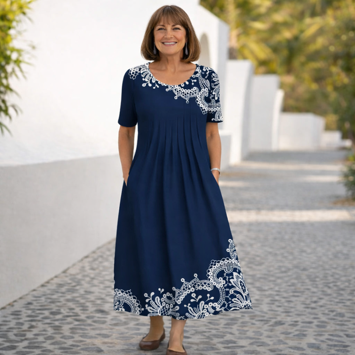 Robina | Abito Midi Floreale