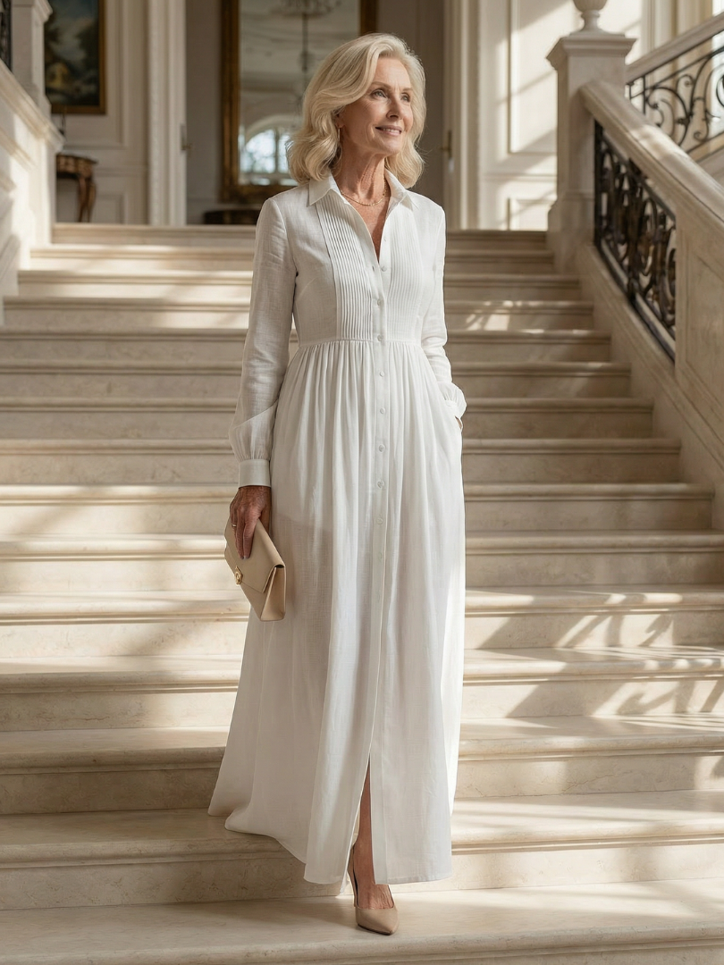 Lioren | Maxi Abito Soft Flow