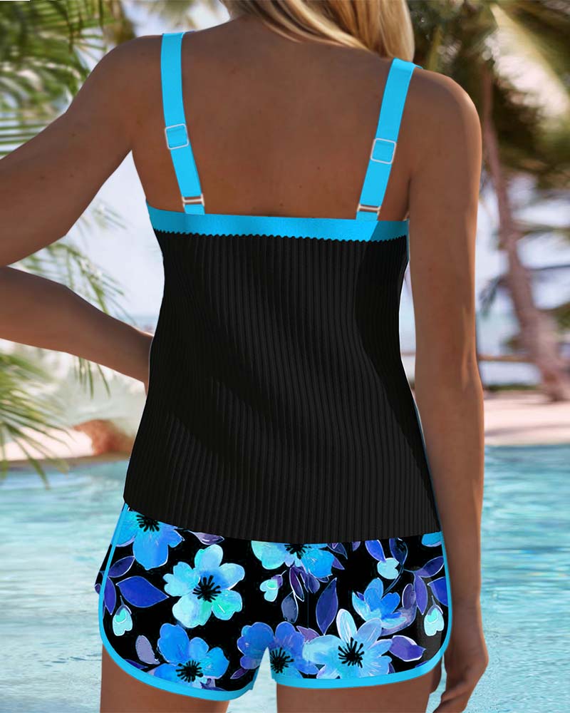 Daniela | Set di Tankini Elegante a Due Pezzi