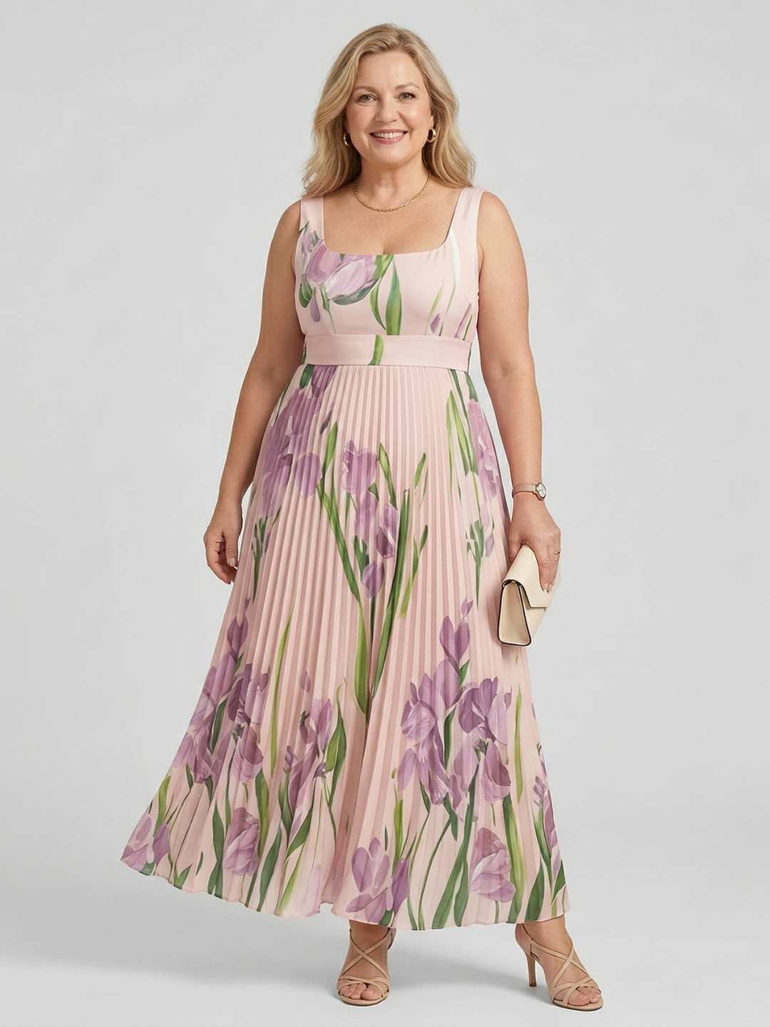Vestito Maxi A-Line Floreale Harper