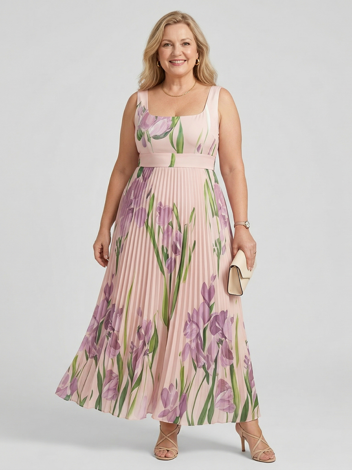 Vestito Maxi A-Line Floreale Harper
