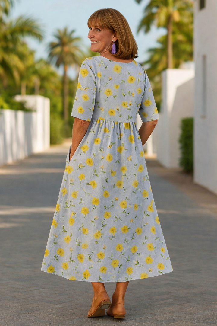 Lilia | Vestito midi comodo ed elegante