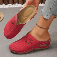 Sandali Estivi Florali Traspiranti da Donna – Scarpe Comode per Tutti i Giorni