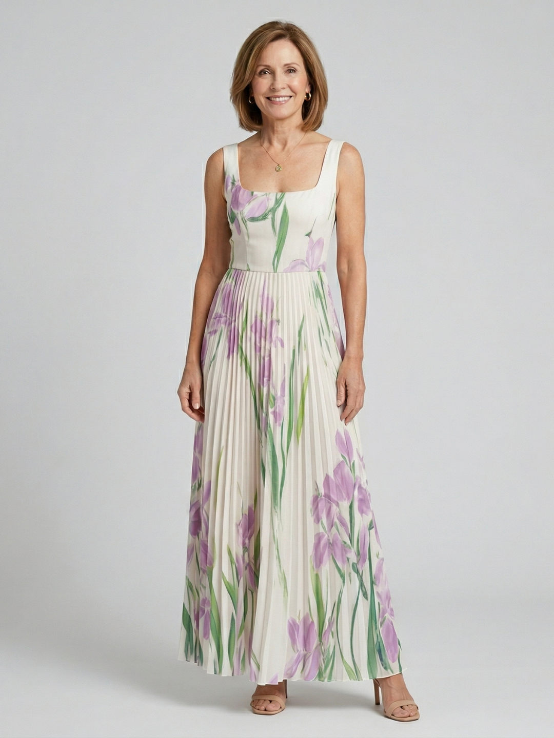 Vestito Maxi A-Line Floreale Harper
