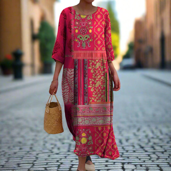 Adeline | Unica maxi dress colorata