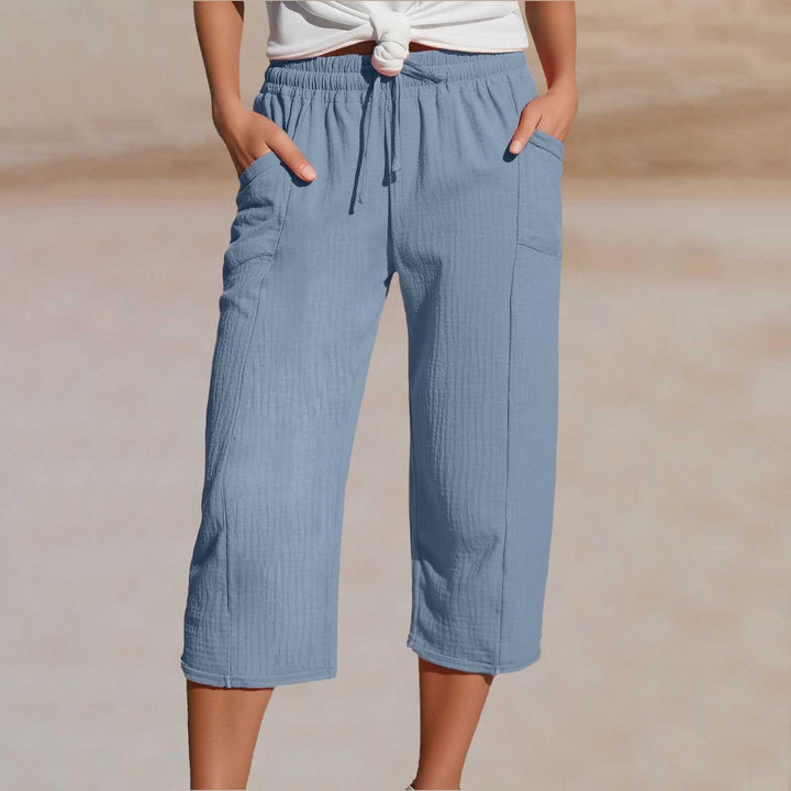 Pantaloncini a pieghe da donna