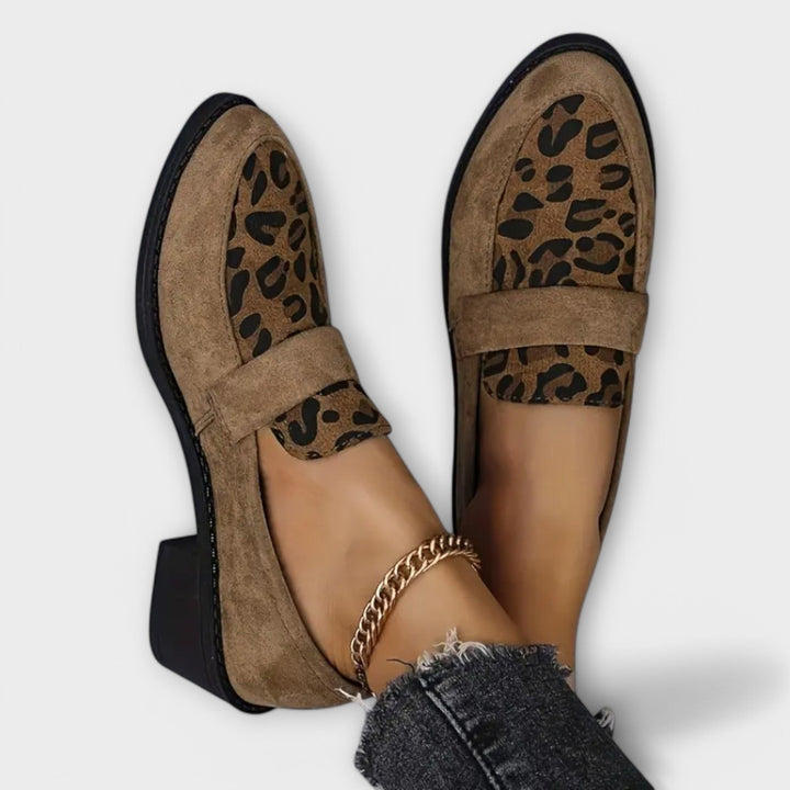 Aurora | Scarpe eleganti da donna in stampa leopardata