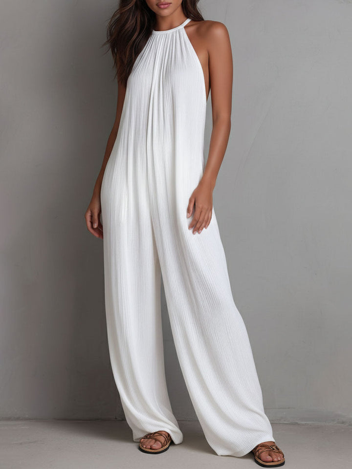 Elena | Tuta con collo halter