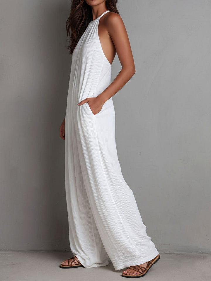Elena | Tuta con collo halter