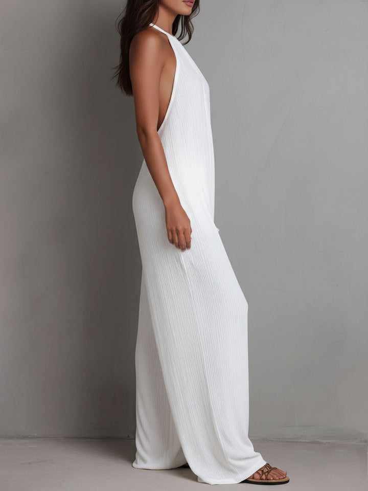 Elena | Tuta con collo halter