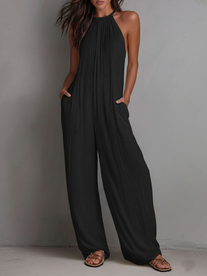 Elena | Tuta con collo halter