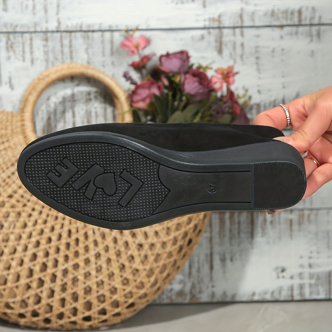 Éline™ – Ballerine confortevoli con tacco a zeppa