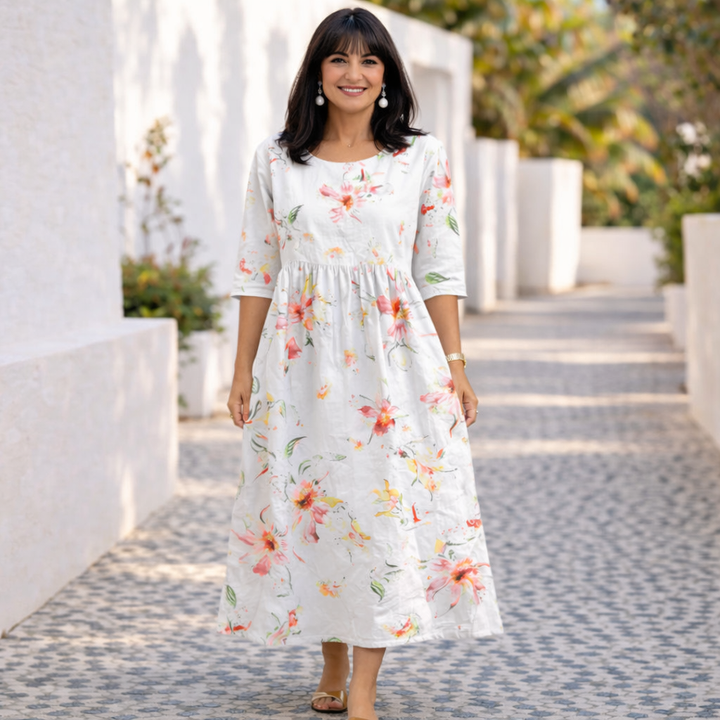 Mariana | Vestito Floreale Estivo