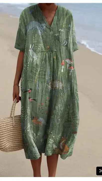 Lina | Vestito a Fiori Vintage