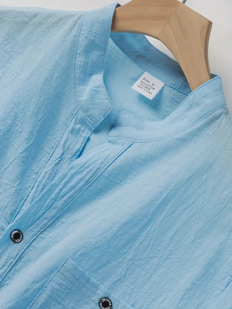 Lenoir™ | Chemise élégante à manches courtes