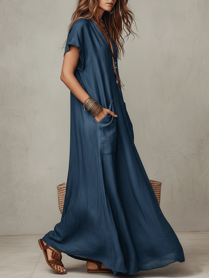 Abito Maxi Relax Bohemien Senza Sforzo