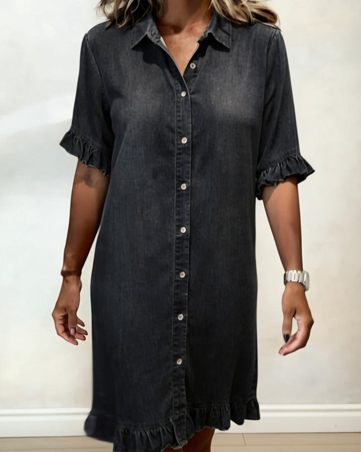 Lena | Abito in denim dalla vestibilità rilassata