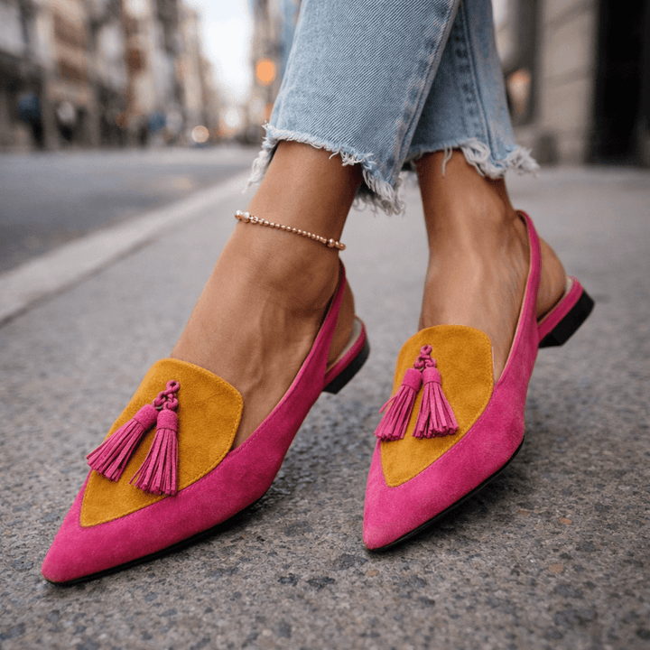 Lorena | Mules Bicolore