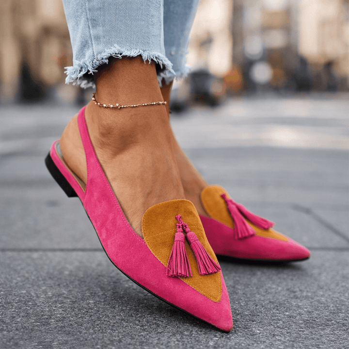 Lorena | Mules Bicolore