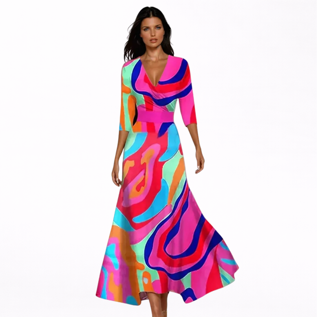 Emilia | Vestito Maxi Elegante