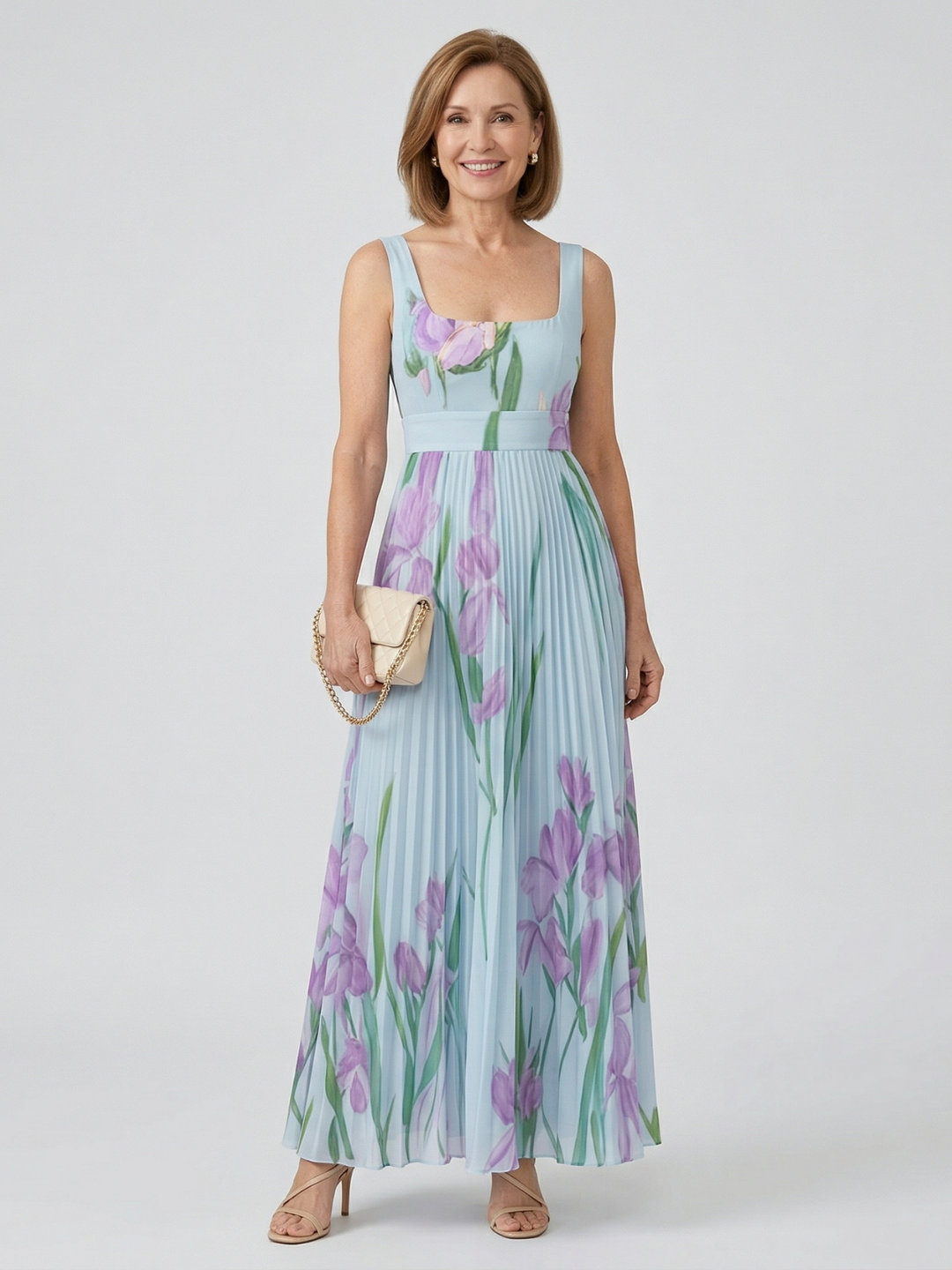 Vestito Maxi A-Line Floreale Harper