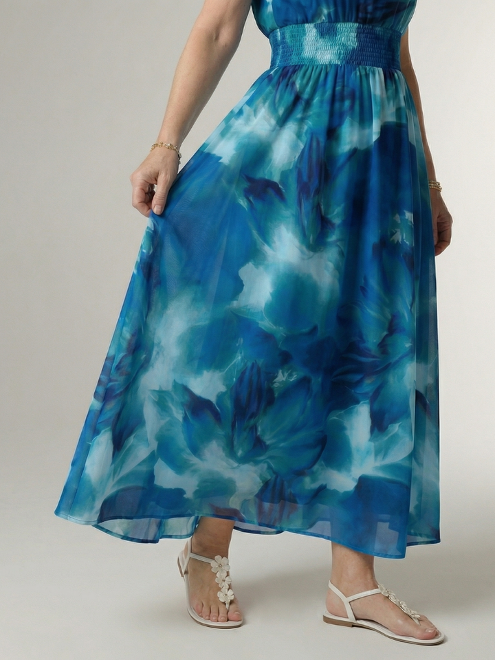 Sylin | Abito Midi con Scollo Halter