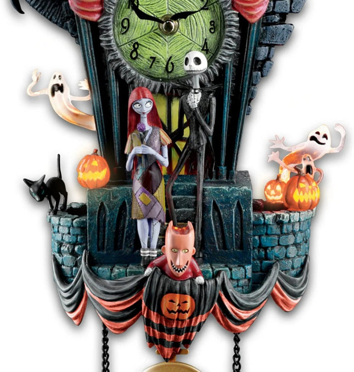 HallowClock® - Orologio da Parete di Halloween, Incubo Prima di Natale